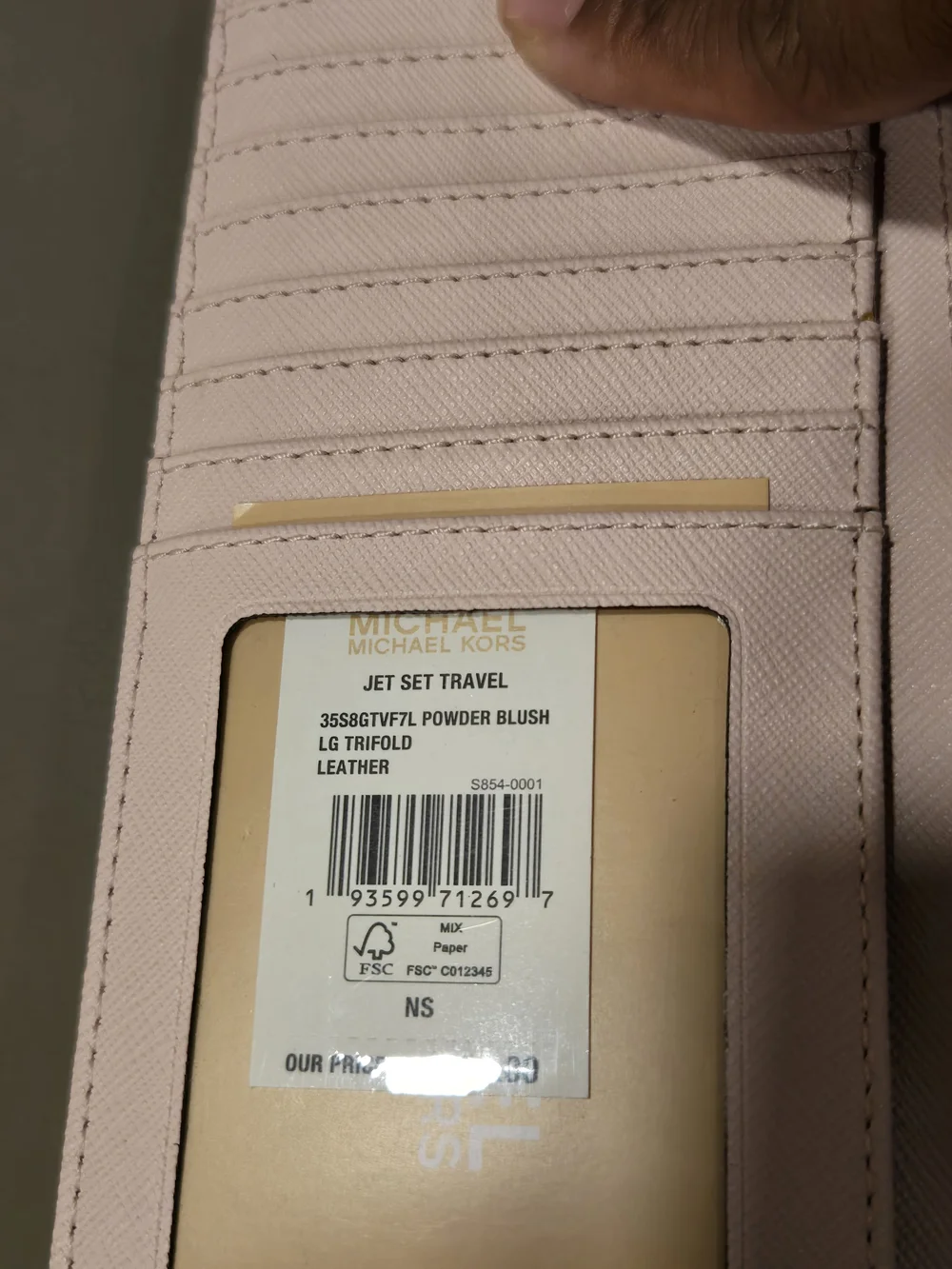 Michael Kors 2 In 1 Leather Satchel With Wallet And Cardholdet Powder Pink NWT